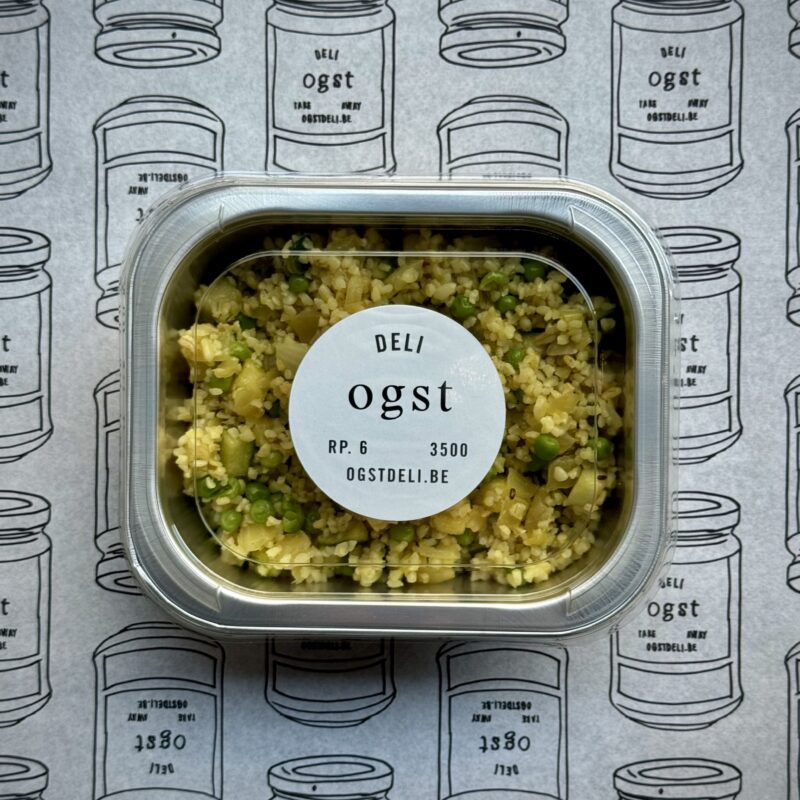 Bulgurcouscous met courgette en venkel